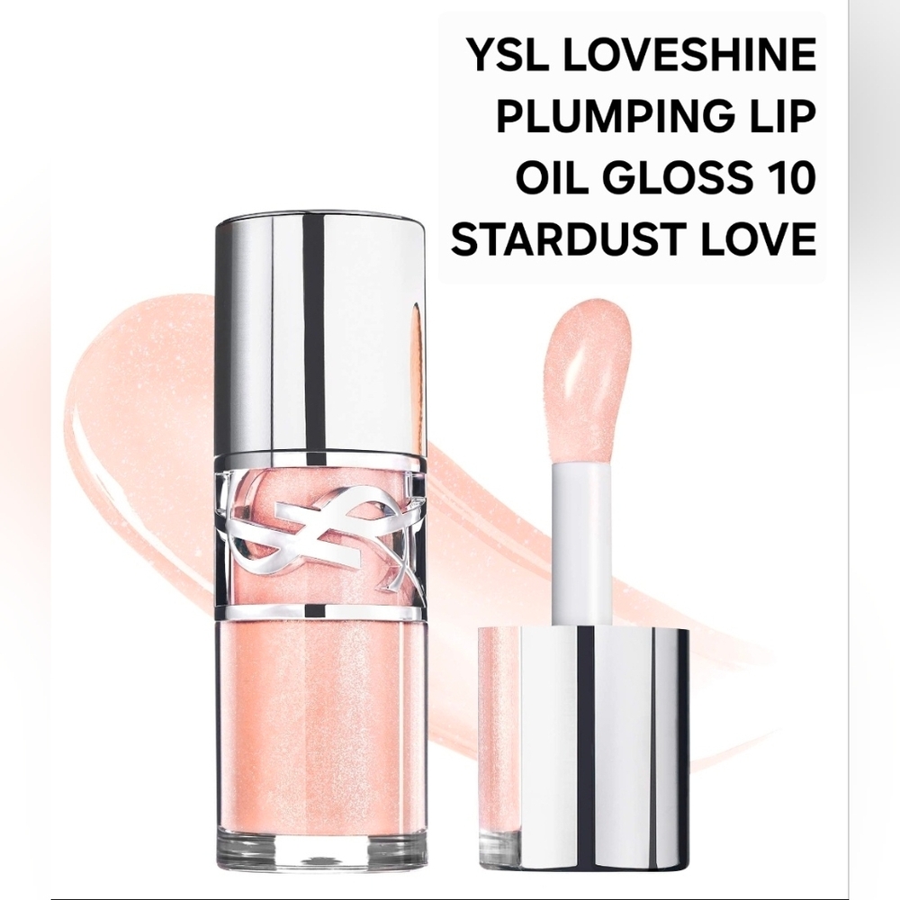 YSL LOVESHINE PLUMPING LIP OIL GLOSS 10 STARDUST LOVE. LIMITED EDITION